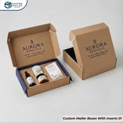 Custom Mailer Boxes With Inserts